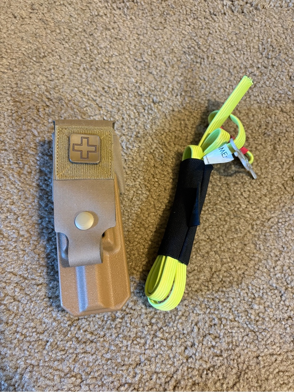Rigid ELEVEN- 10 Tourniquet and Case with Shirt Shield - Ranger Green